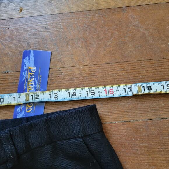 Vtg PENDLETON WOOLEN MILLS Regular Fit Straight Leg Wool Slacks Trousers Sz 12 - Picture 3 of 4